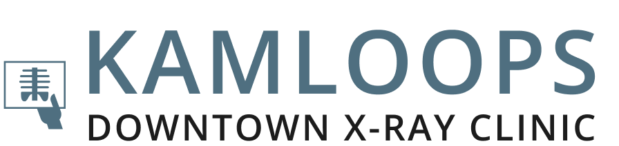 Kamloops Medical professional examining X-ray scans